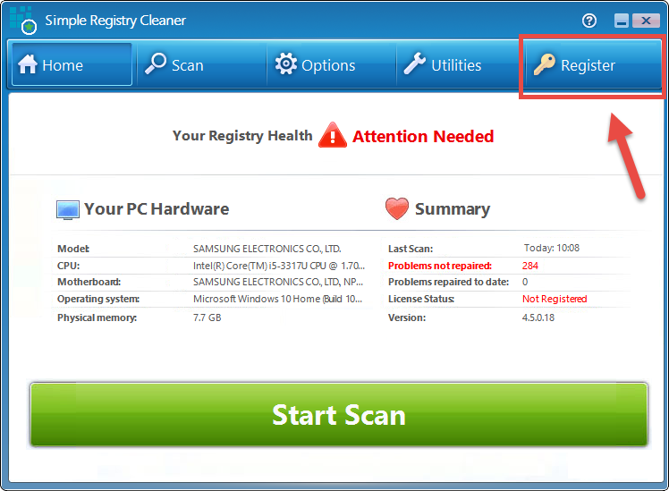 Registry Cleaner Kit Serial Number Free